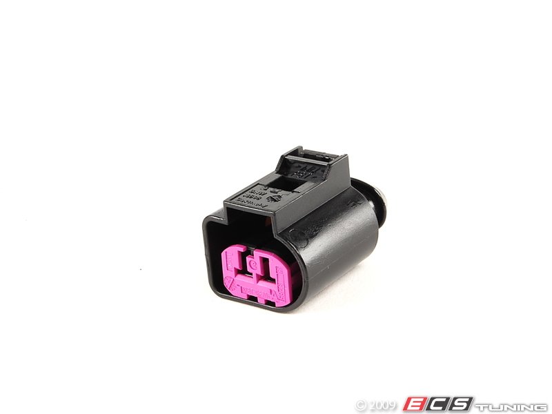 Genuine Volkswagen Audi - 1J0973772 - Connector housing - 2 pin (1J0 ...