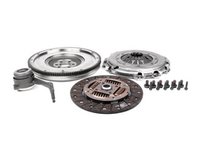 ES#263786 - 52405615 - Clutch Kit With Single Mass Flywheel - Includes clutch disc, pressure plate, solid flywheel, throwout bearing and hardware - Valeo - Audi Volkswagen