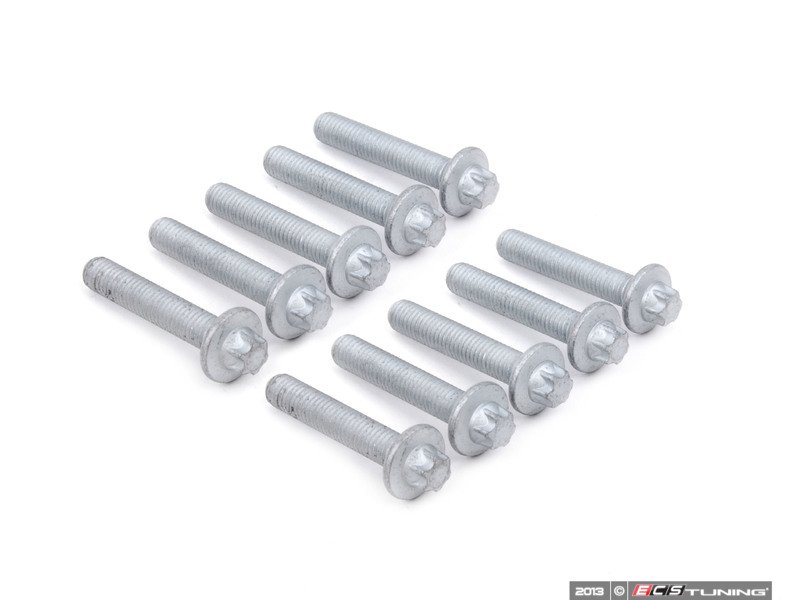 Genuine BMW 11427540763KT Oil Filter Housing Bolt Pack Of 10