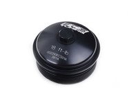 ES#2635750 - 002293ECS01A - Billet Aluminum Oil Filter Housing Cap - Aluminum oil filter housing replacement for plastic OE housing cap - ECS - Audi