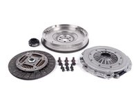 ES#251027 - 52285615 - Clutch Kit With Single Mass Flywheel - Includes the clutch disc, pressure plate, flywheel, throwout bearing, and hardware - Valeo - Audi Volkswagen