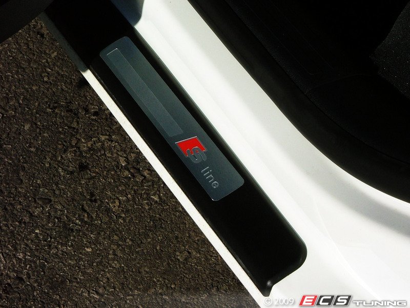 Genuine Volkswagen Audi A3Slinesills A3 SLine Door Sill Kit Black
