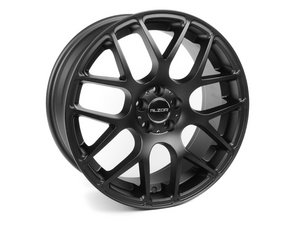 ES#2739386 - 349A-15kt1 - 18" Style 349 Wheels - Set Of Four - 18"x9" ET35 CB66.6 5x112 Matte Black - Alzor - Audi BMW MINI