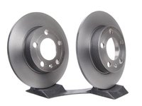 ES#252823 - 1J0615601PKT1 - Rear Brake Rotors - Pair (232x9) - Quality aftermarket brake components. - Brembo - Audi Volkswagen