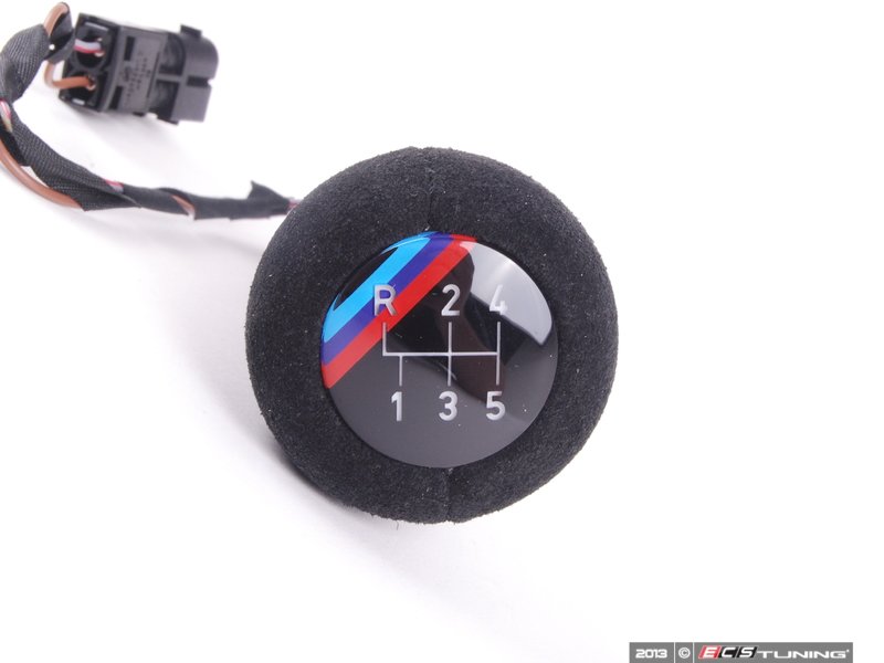 Genuine BMW 25112233140 E30 M3 Illuminated Alcantara Shift Knob (25