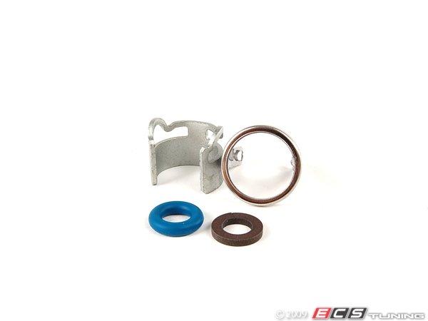 Reparatieset O-ring Brandstofinjector – 06E998907G Voor Audi A4, A5, A6, A8 En Q7 | Rubber En Metaal, Inclusief Beugel En Pakking
