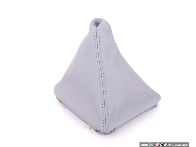 Genuine BMW 25111434537 E46 Shift Boot Titan Gray Leather (2511