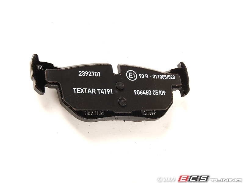 Textar 34216774692 Rear Brake Pad Set