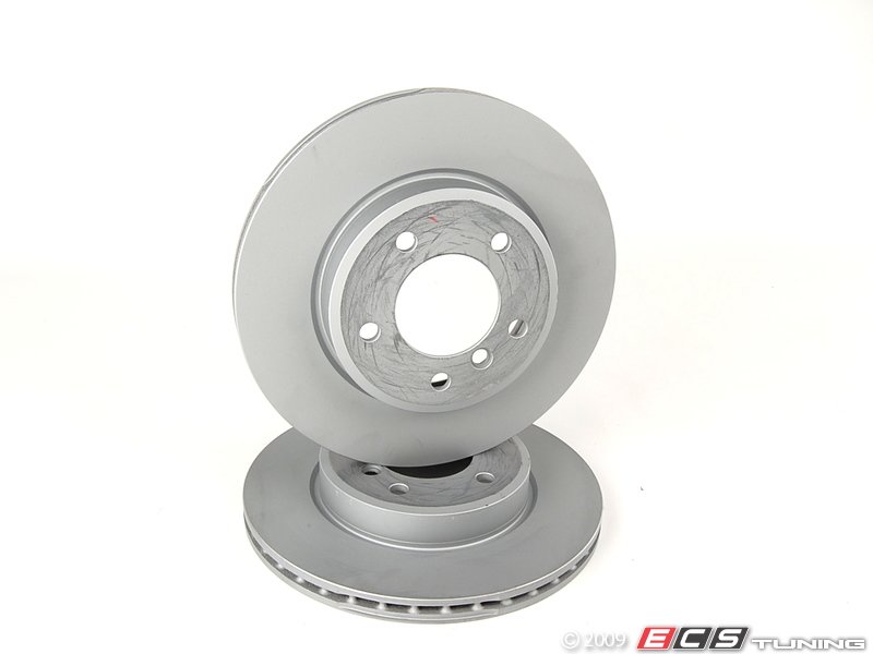 Zimmermann 34116855152kt4 Front Brake Rotors Pair (300x22)