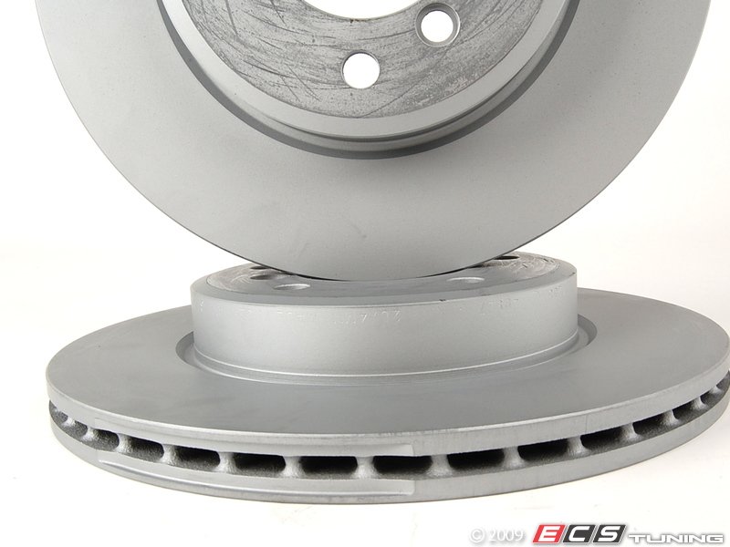 Zimmermann 34116855152kt4 Front Brake Rotors Pair (300x22)