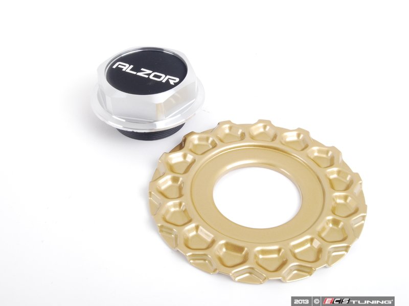 Alzor 010GOLDCC Style 010 Gold Center Cap Priced Each (NO