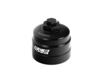 ES#2998988 - 002292ECS01 - Billet Aluminum Oil Filter Housing Cap - Aluminum oil filter housing replacement for plastic OE housing cap - ECS - Audi Volkswagen