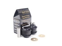 ES#2650309 - PFF3-211Bx2 - Front Lower Control Arm Bushing Set - Inner - Improves handling and control - Upgrade to a more engaging driving experience - Powerflex Black Series - Audi Volkswagen