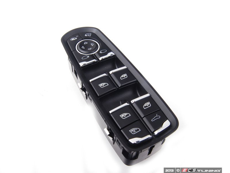 Genuine Porsche - 7PP959858QDML - Power Window Switch - Matte Black And ...