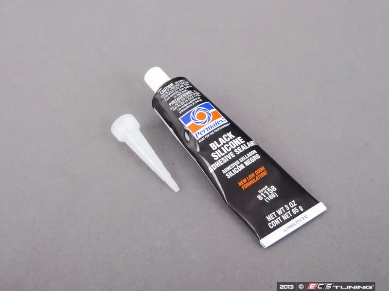 Permatex 3 oz. Black Silicone Adhesive Sealant 75150 - The Home Depot