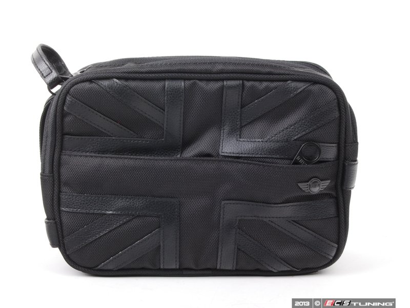 Genuine MINI 80222183859 MINI Black Jack Wash / Toiletry Bag