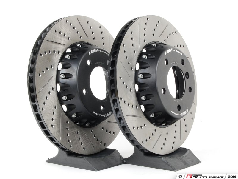 ECS News BMW E90/91 325i/328i/330i 6 Piston Big Brake Kit