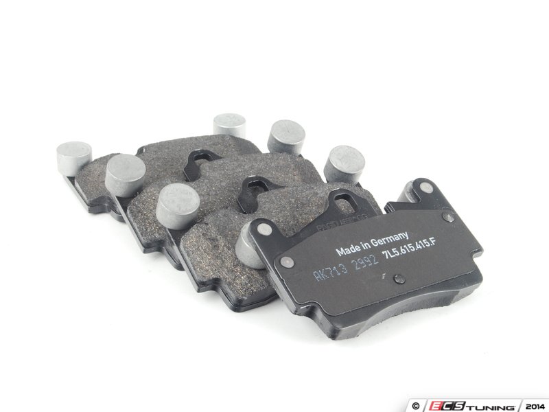 How Often To Replace Brake Pads >> Genuine Volkswagen Audi - 7L0698451H - Rear Brake Pad Set (7L0 698 451 H) How Often To Replace Brake Pads >> Genuine Volkswagen Audi - 7L0698451H - Rear Brake Pad Set (7L0 698 451 H)