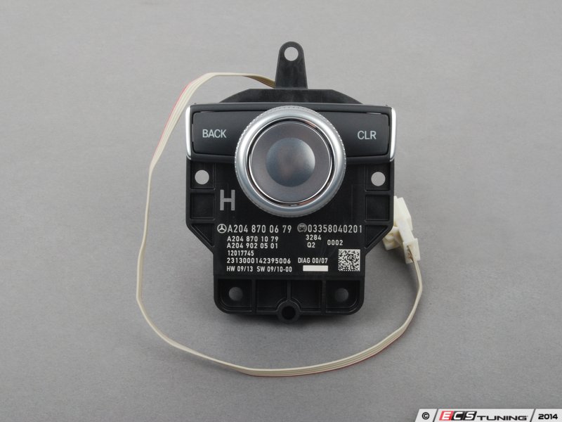 ECS News COMAND Control Knob for 204 Chassis CClass / GLKClass