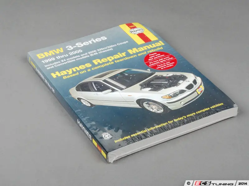 Haynes Repair Manual - BMW E46 3 Series/E85 Z4 Roadster
