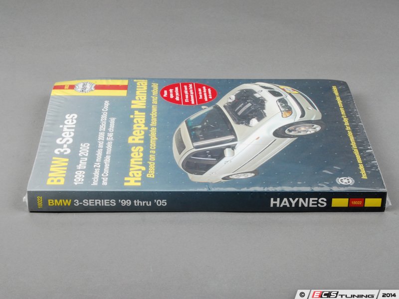 Haynes 18022 Haynes Repair Manual BMW E46 3 Series/E85 Z4 Roadster
