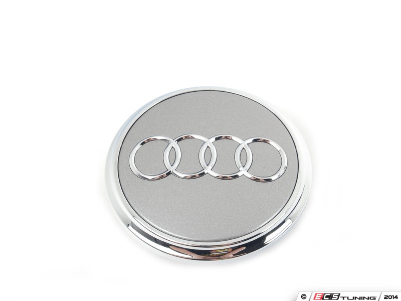 Genuine Volkswagen Audi - 4L06011707ZJ - Center Cap - Grey Metallic ...