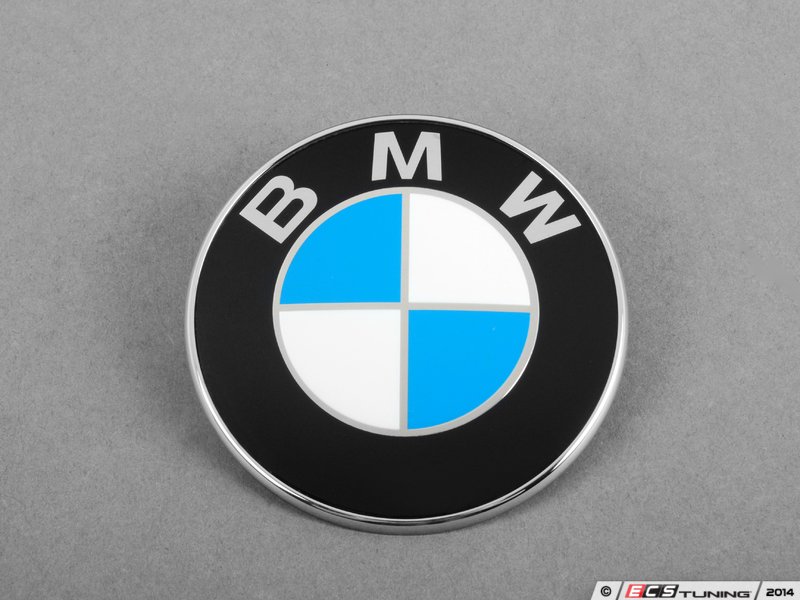 Genuine BMW - 51147166076 - Hatch Emblem - Priced Each (51-14-7-166-076)