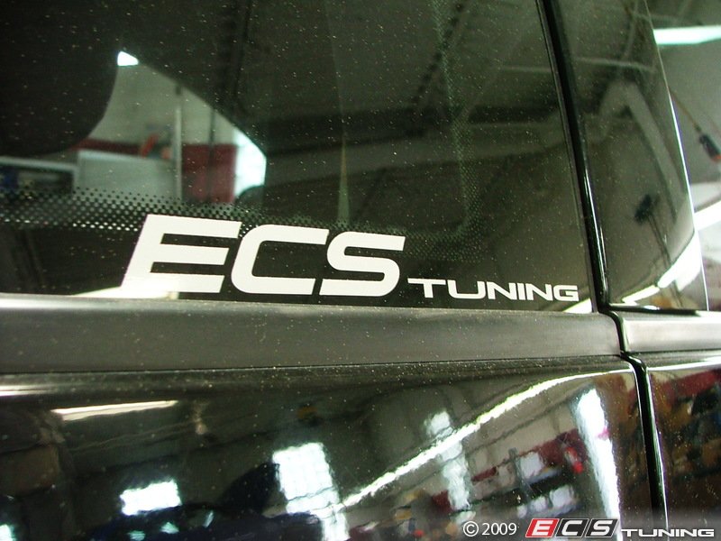 ECS ECS1.5X9WSSILVER ECS Tuning Window StickerPriced Each