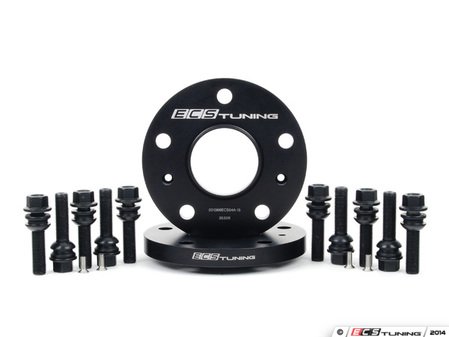 ES#2702494 - 001366ECS15KT - ECS Wheel Spacer Kit - 15mm - Includes one pair of wheel spacers with lug bolts - ECS - Porsche
