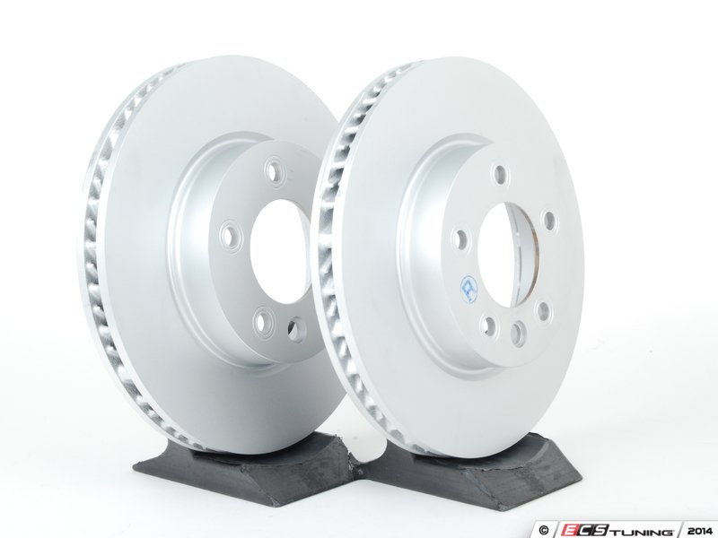 Genuine Volkswagen Audi 7L6698302N Front Brake Rotors Pair