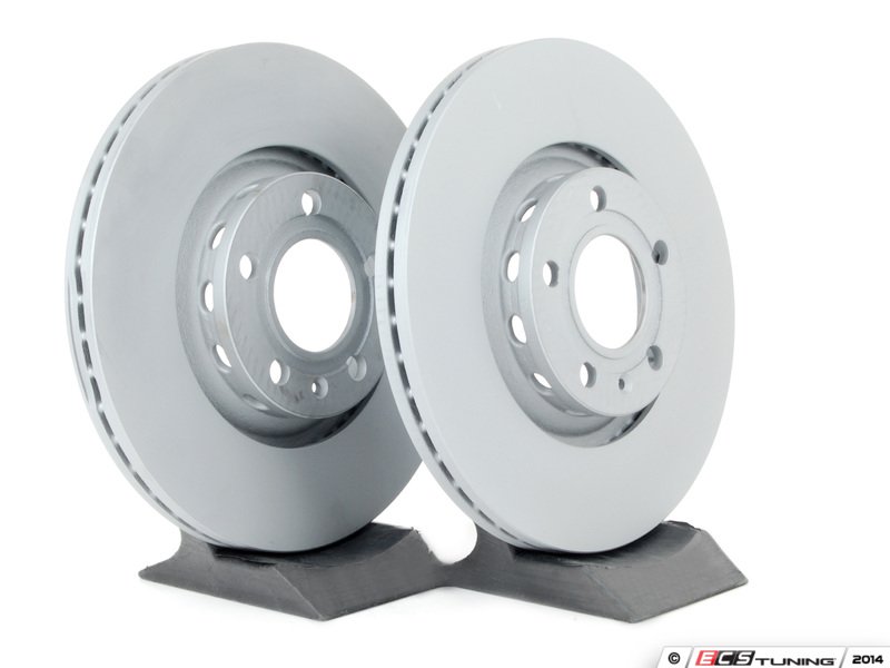Zimmermann 8E0698301RKT2 Front Brake Rotors Pair (312x25)