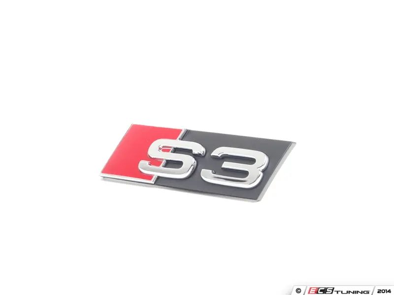 Audi S3 Chrome Front Grill Badge Emblem