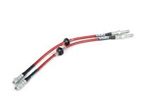ES#3525722 - 025318ECS01 - Exact-Fit Stainless Steel Brake Lines - Front - DOT-compliant kit to improve pedal feel in your vehicle. - ECS - BMW