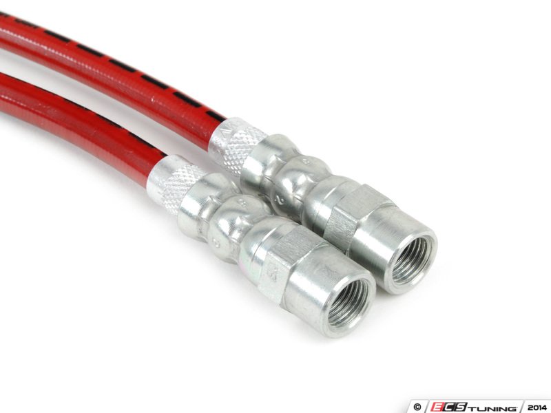 ECS E30698000 ExactFit Stainless Steel Brake Lines Complete Kit