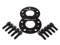 ES#2725352 - 001366ECS03KT1 - ECS Wheel Spacer Kit - 3mm - Includes one pair of wheel spacers with lug bolts - ECS - Audi Volkswagen Porsche