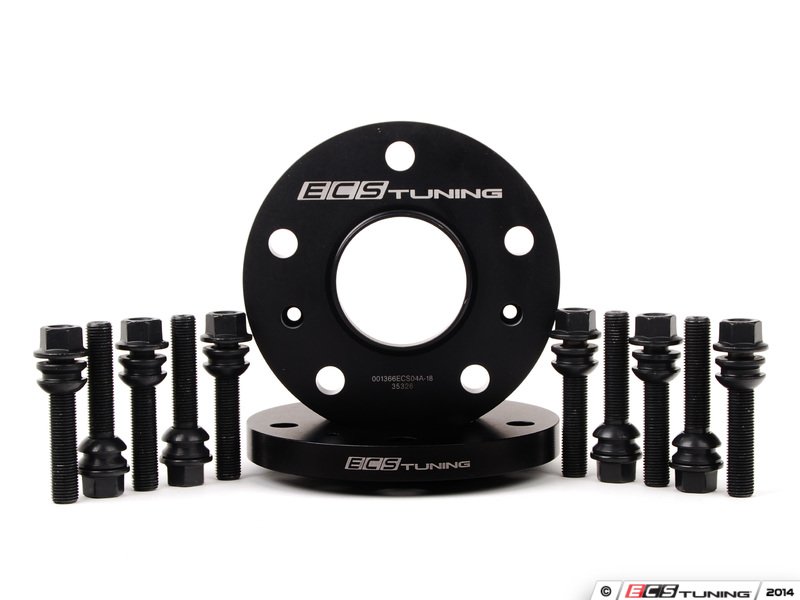ECS 001366ECS18KT1 ECS Wheel Spacer Kit 18mm