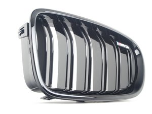 ES#2720202 - 51712352807 - Gloss black kidney grille - left - Straight from the M performance parts bin - Genuine BMW M Performance - BMW