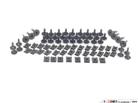 Assembled By ECS - 6N0807199 - Front Bumper Installation Hardware Kit