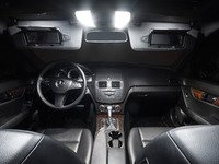 ES#2730883 - W204LEDINTKT - W204 C-Class LED Interior Lighting Kit - Upgrade your lights in your W204 C-Class, go from yellow to HID colored white in minutes - ZiZa - Mercedes Benz