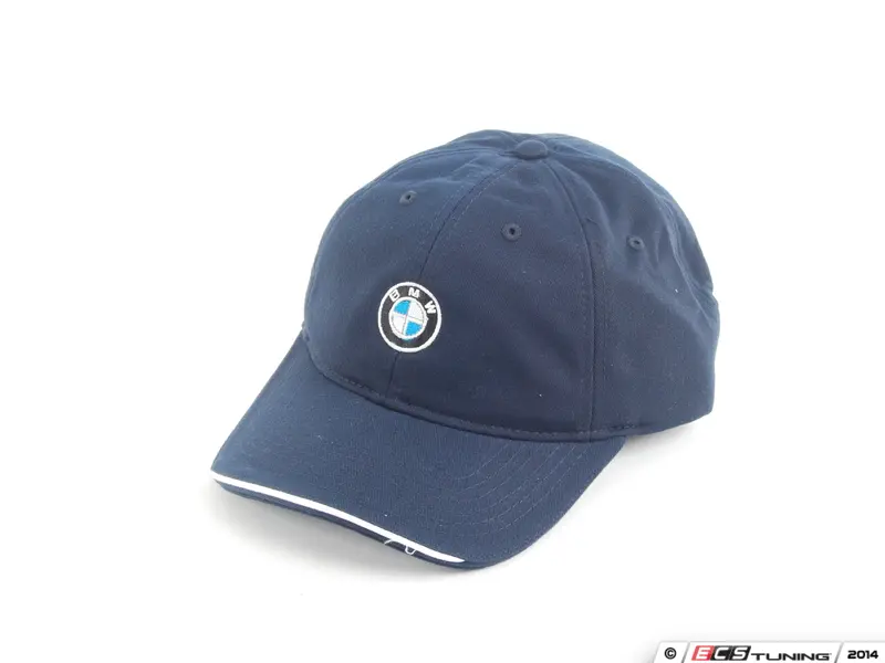 BMW Genuine Recycled Brushed Twill Cap Navy
