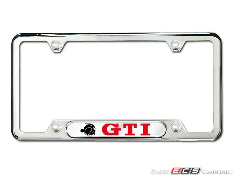Genuine Volkswagen Audi zvw355025f GTI/Fast License Plate Frame