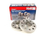 ES#313 - 4055665 - DR Series Wheel Spacers - 20mm (1 Pair) - Add some stance to your car with new wheel spacers - H&R - Audi Mercedes Benz MINI