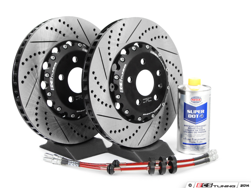 ECS News Audi B8 S4 ECS Stage 1 Brake Kit