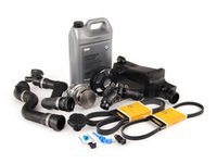 ES#2528697 - 17117573751LV2B - ECS Cooling Maintenance Kit - Level 2 - A more advanced cooling refresh kit - with aftermarket components, including an ECS Aluminum water pump pulley and featuring a GEBA water pump with a metal impeller - Assembled By ECS - BMW