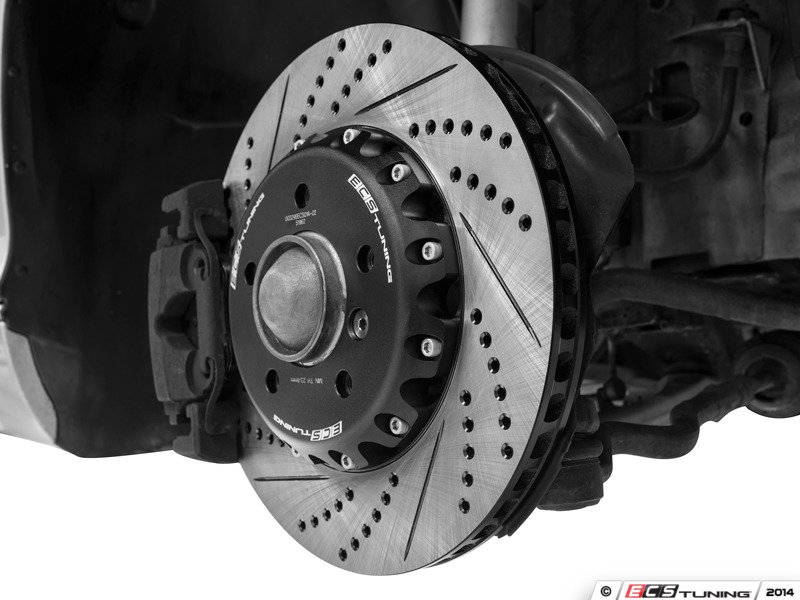 ECS 003295ECS01KT 2Piece Lightweight Front Brake Rotors Pair