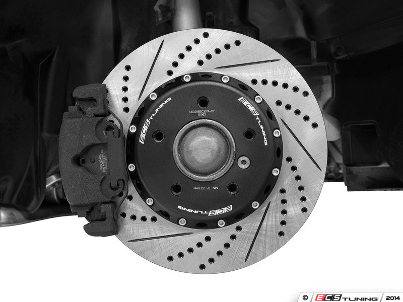 ECS 003295ECS01KT 2Piece Lightweight Front Brake Rotors Pair (325x25)