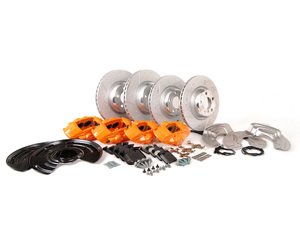 ES#2587028 - 34112221447KT - Front & Rear BMW Performance Brake Kit - Orange - Retrofit big brake kit direct from BMW - Genuine BMW M Performance - BMW