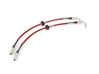 ES#250152 - ECS41022KT - Front Exact-Fit Stainless Steel Brake Lines - Front set of DOT-compliant lines for an improved pedal feel - ECS - Audi