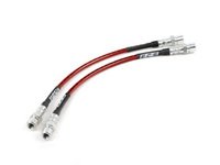 ES#2681209 - 002081ECS01B - Exact-Fit Stainless Steel Brake Lines - Front - Stainless reinforced for improved pedal feel and durability - ECS - Porsche