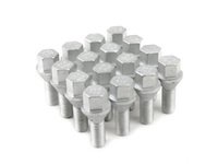 ES#2739064 - 005586ECS02KT - Conical Seat Wheel Bolt 12x1.5x26mm - Set Of 16 - Silver finish standard size complete set of bolts - ECS - MINI
